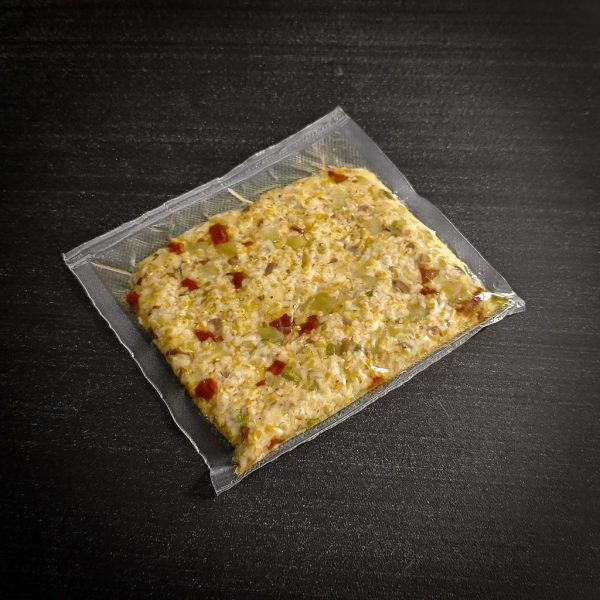 Bulgur alla mediterranea con melanzane capperi e olive